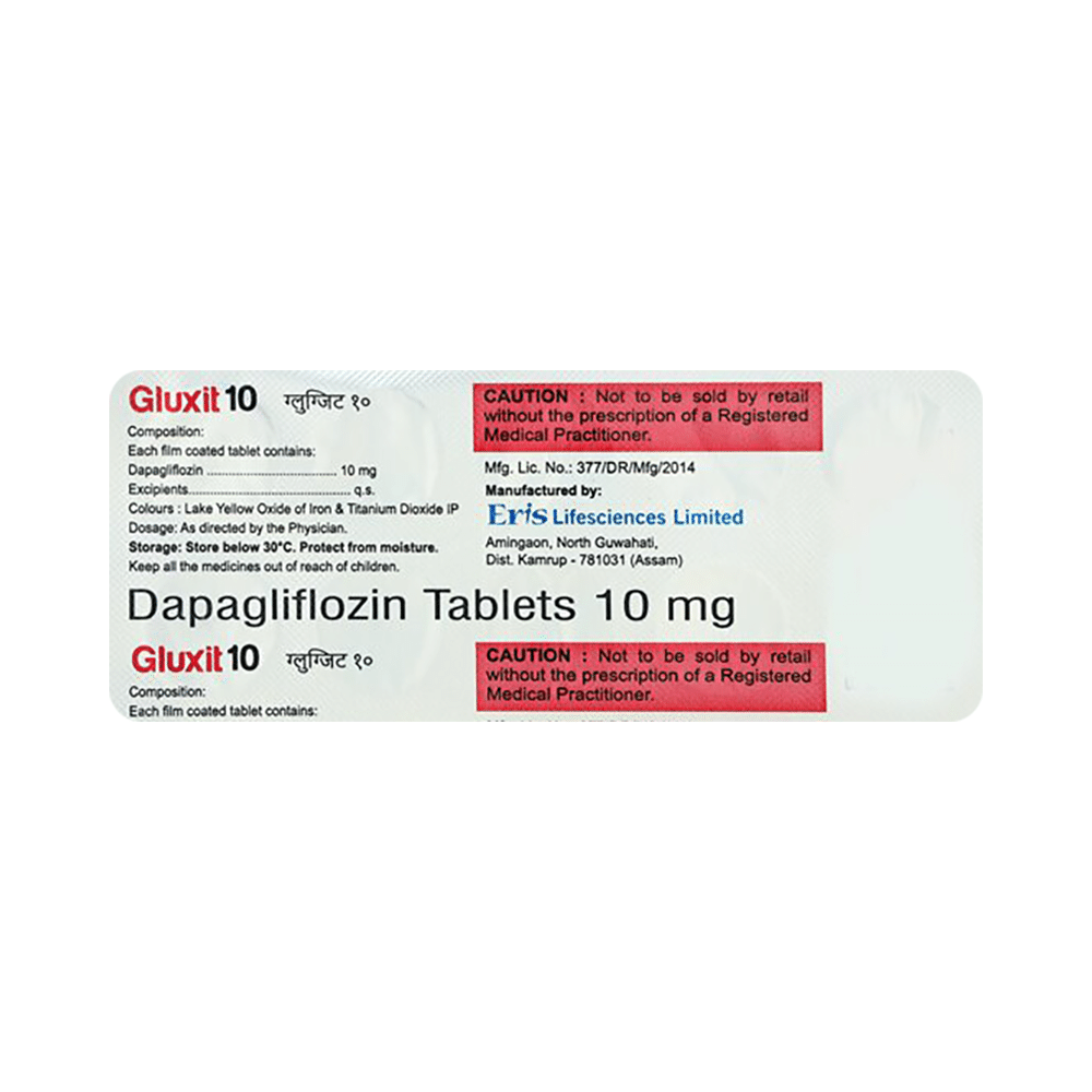 Gluxit 10mg Tablet