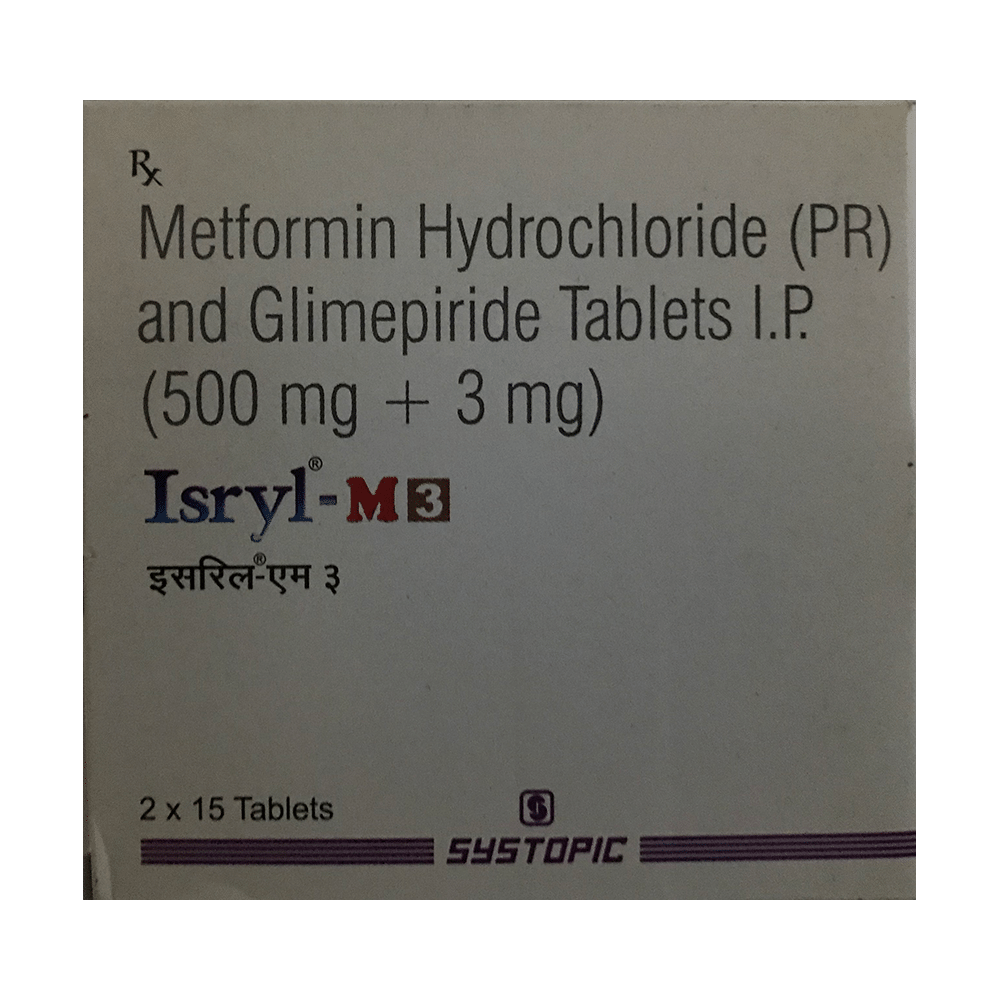 Isryl-M 3 Tablet PR