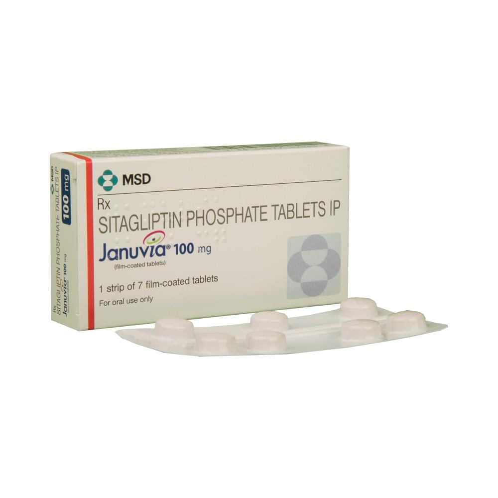 Januvia 100mg Tablet