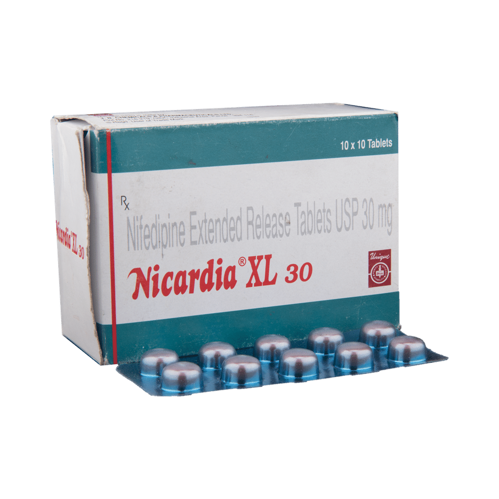 Nicardia XL 30 Tablet