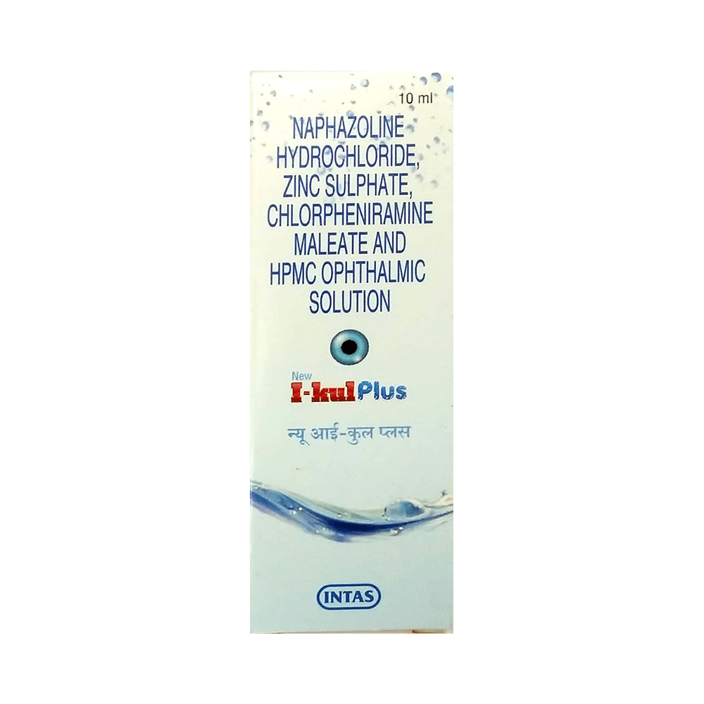 New I-Kul Plus Ophthalmic Solution