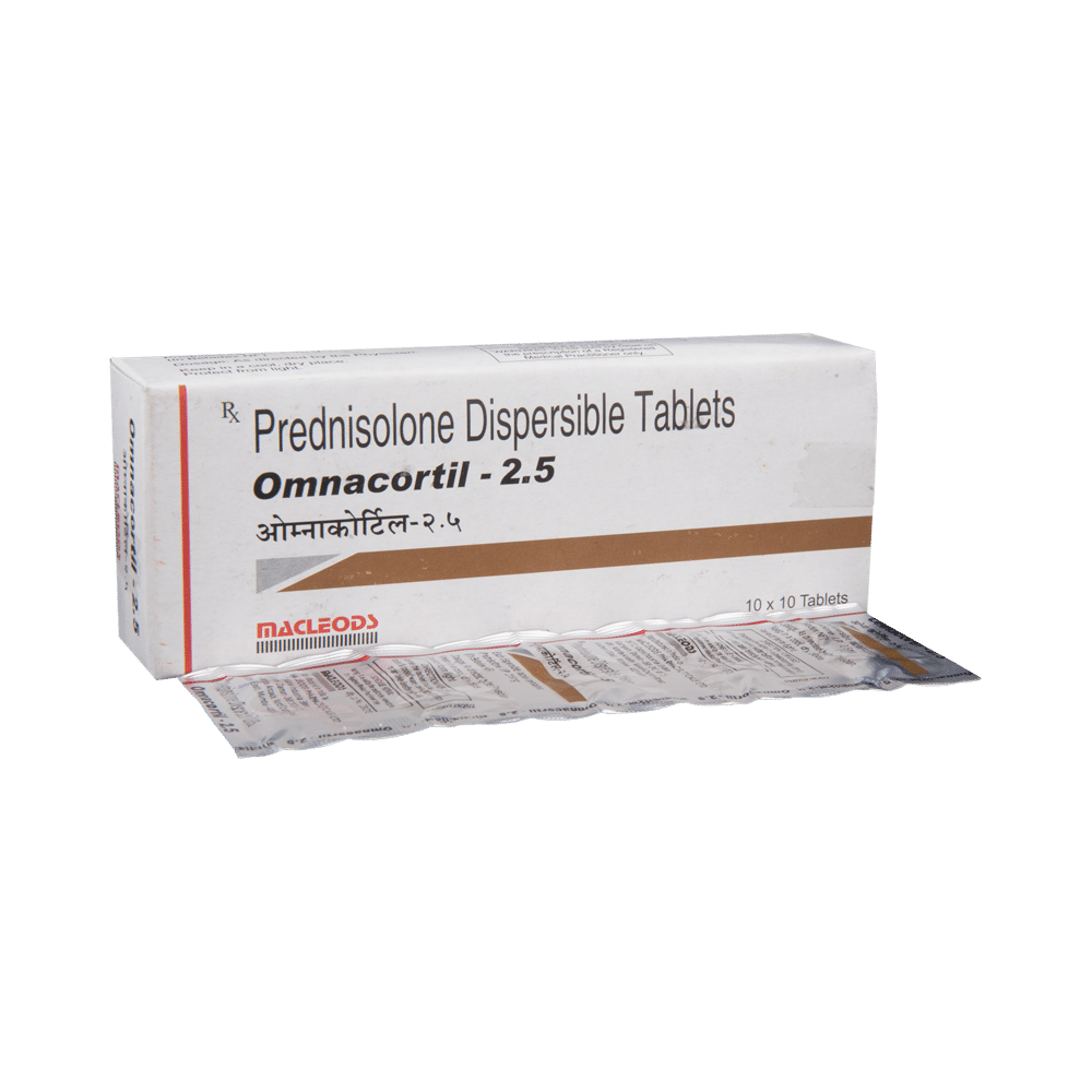 Omnacortil 2.5 Tablet DT