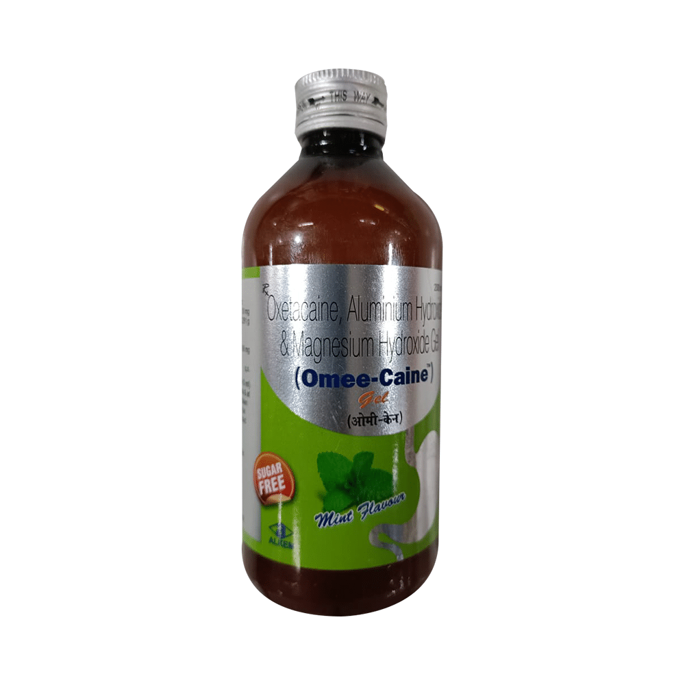 Omee-Caine Oral Gel Mint Sugar Free