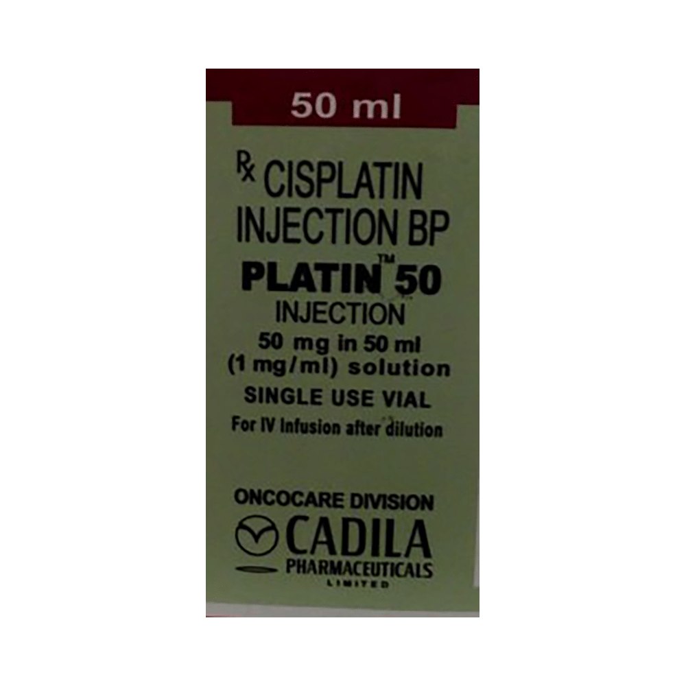 Platin 50mg Infusion