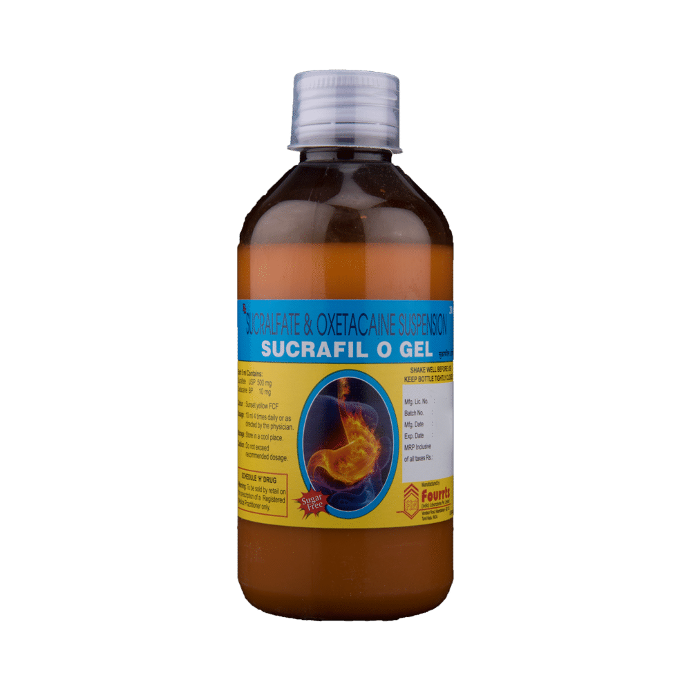 Sucrafil O Gel Sugar Free