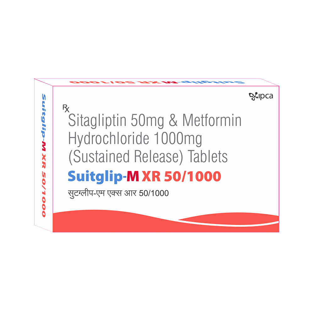 Suitglip-M XR 50/1000 Tablet