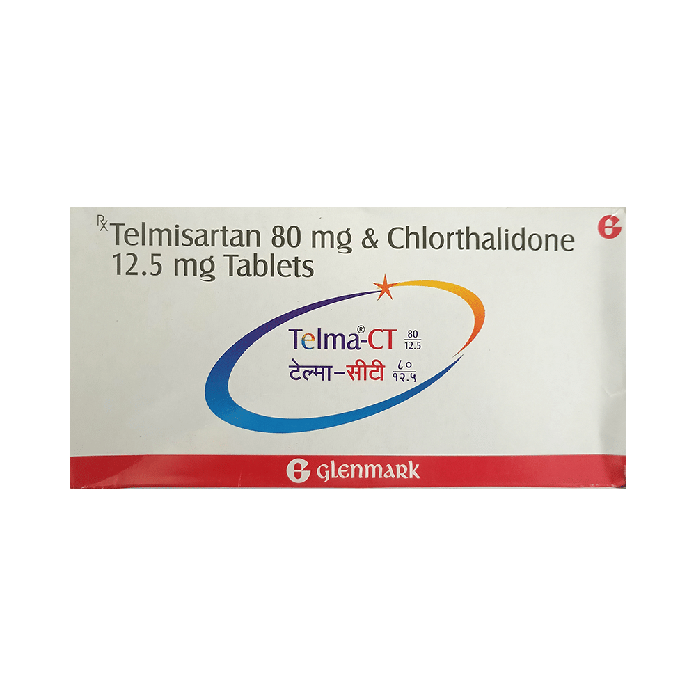 Telma-CT 80/12.5 Tablet