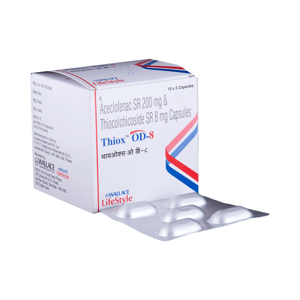 Thiox OD 8 Capsule SR