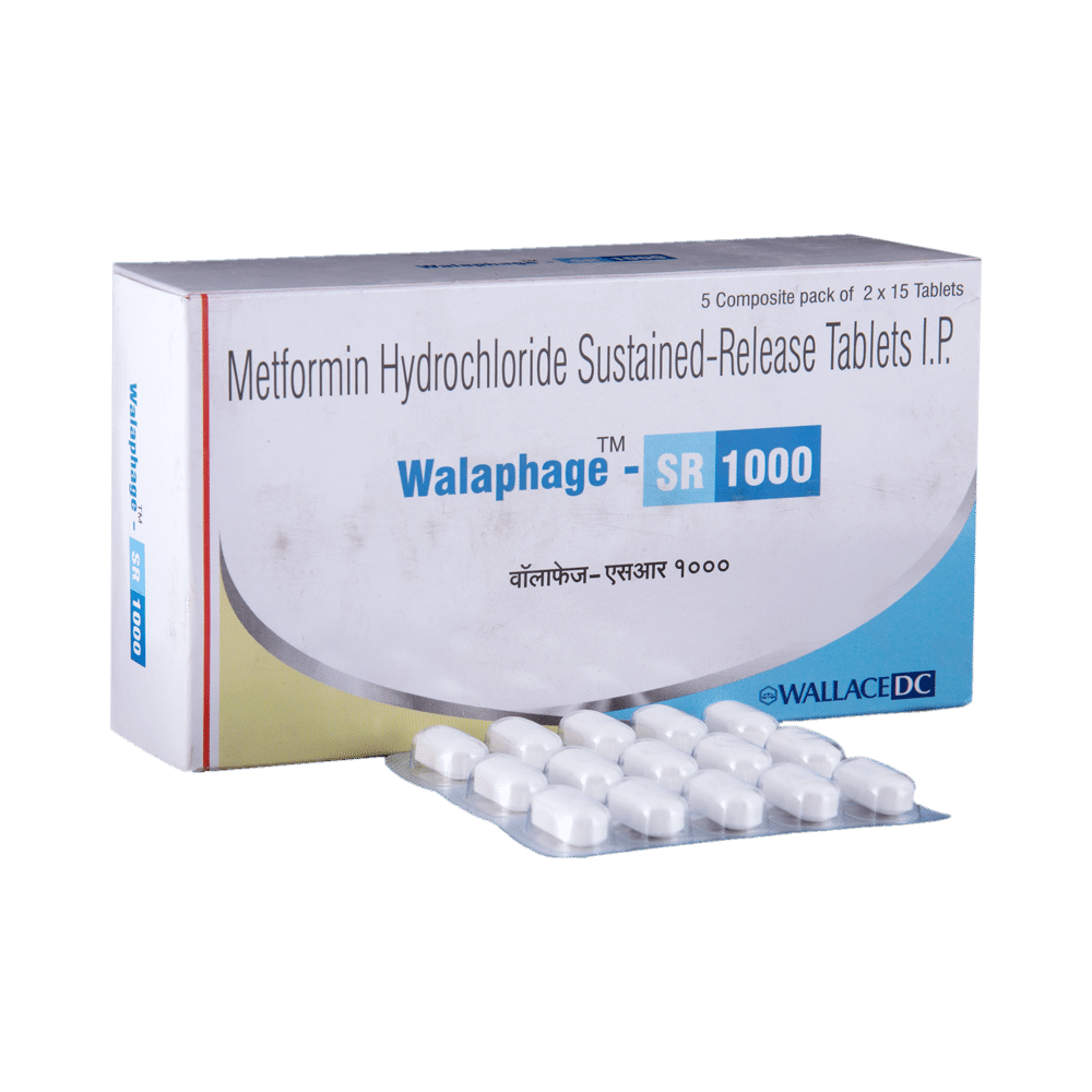 Walaphage -SR 1000 Tablet