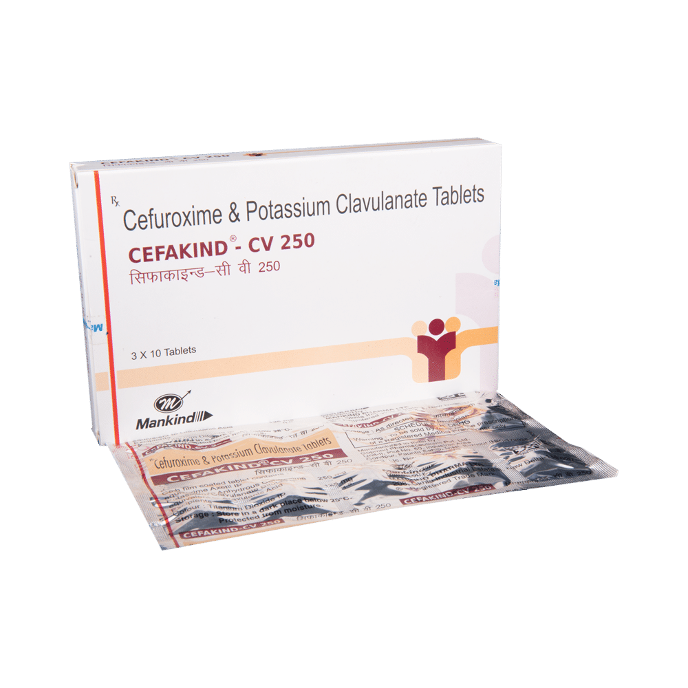Cefakind-CV 250 Tablet