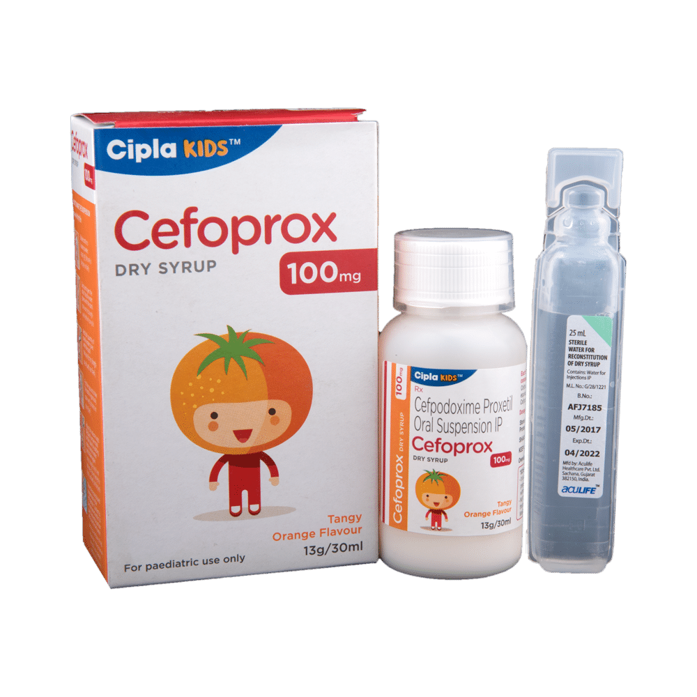 Cefoprox 100mg Dry Syrup