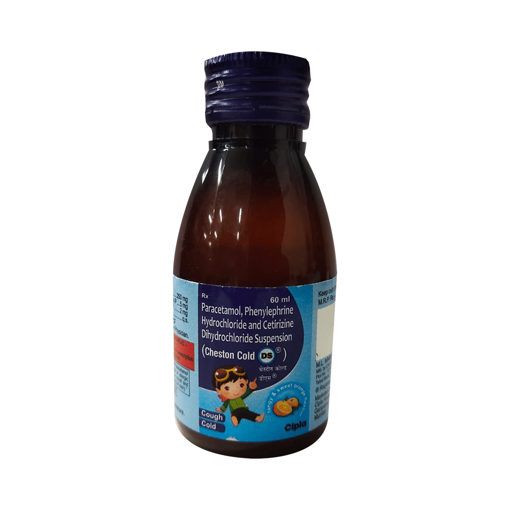 Cheston Cold DS Syrup Tangy & Sweet Orange Flavour