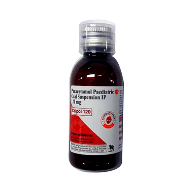 Calpol 120mg Suspension Strawberry