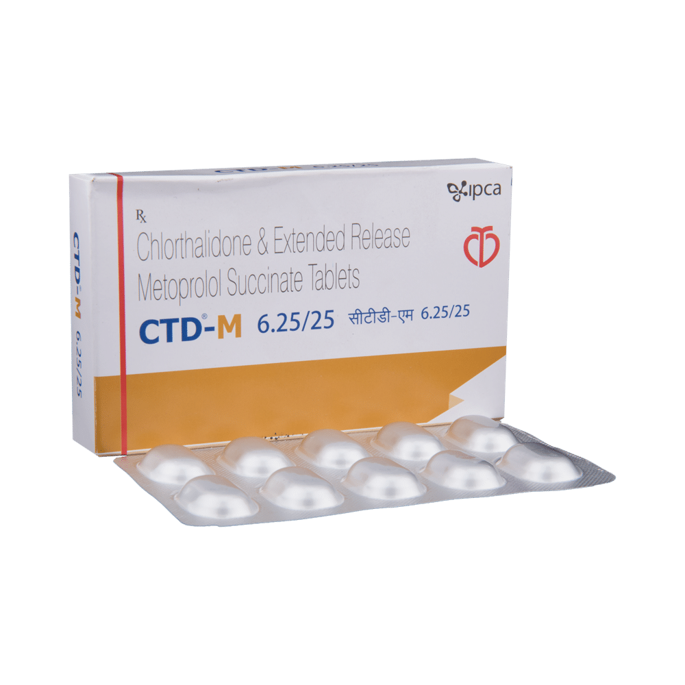 CTD-M 6.25/25 Tablet ER