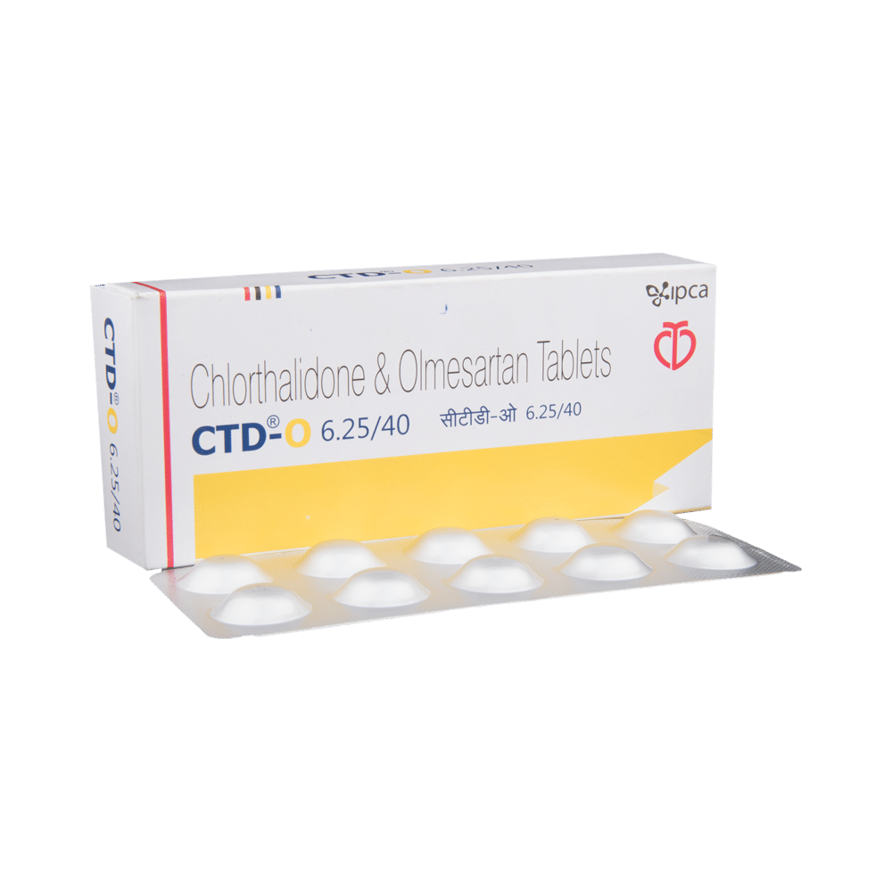 CTD-O 6.25/40 Tablet