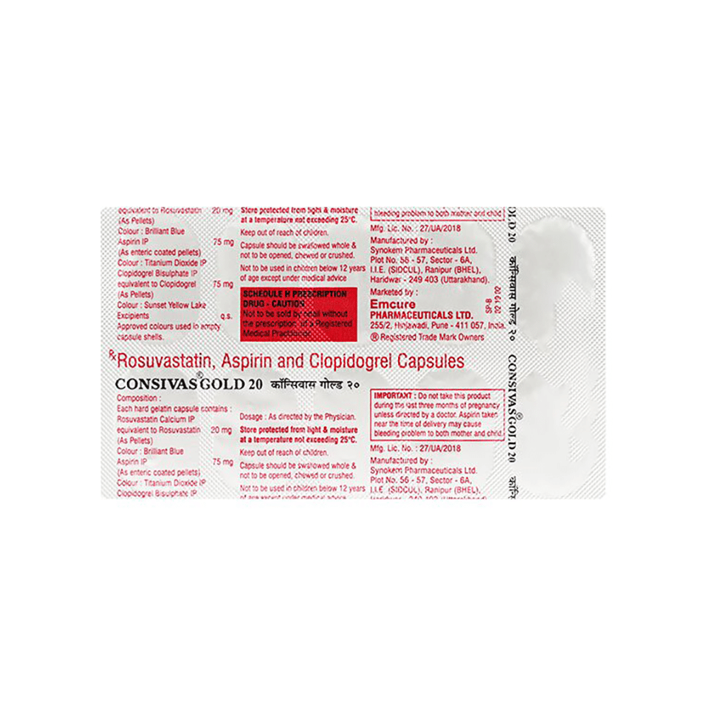 Consivas Gold 20 Capsule