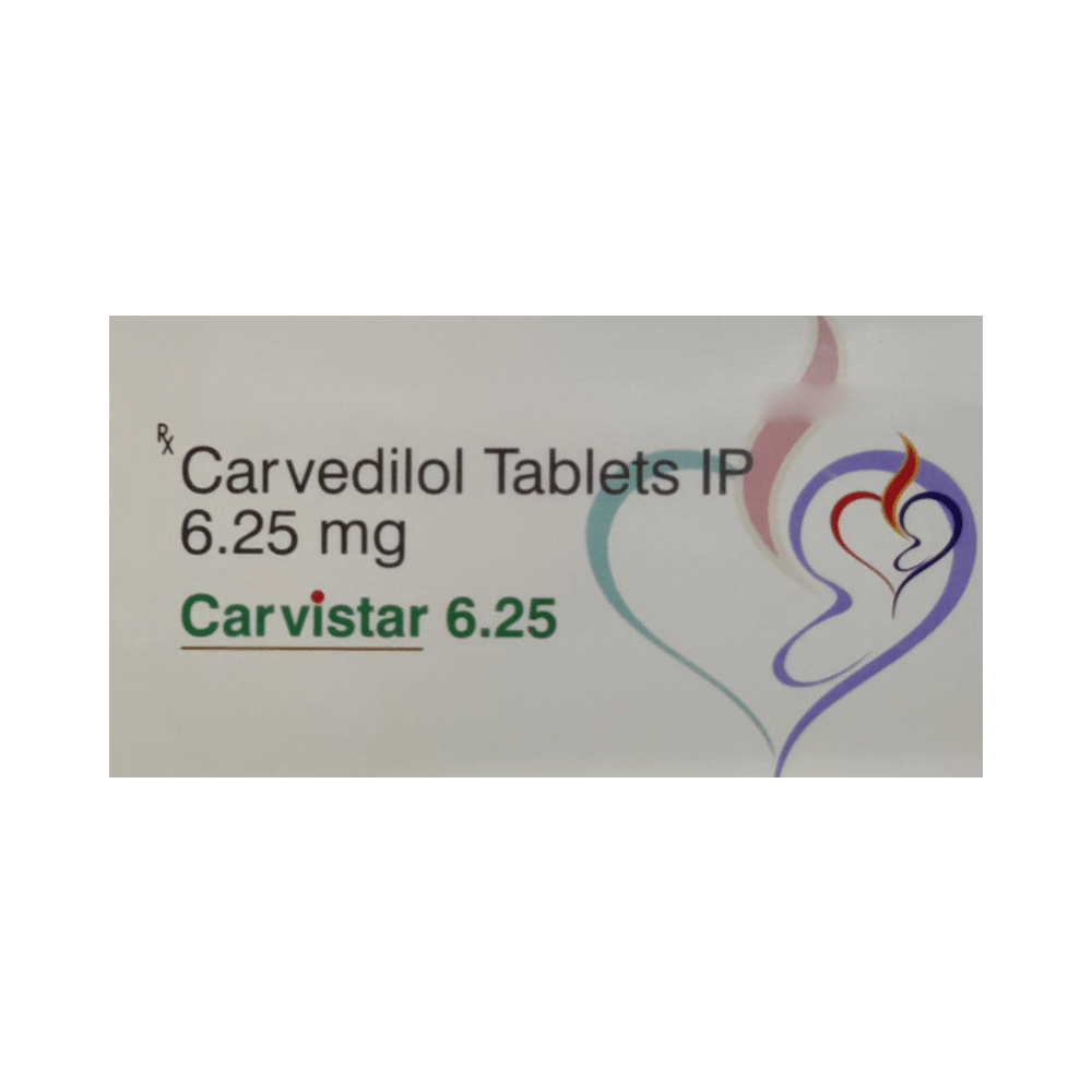 Carvistar 6.25 Tablet