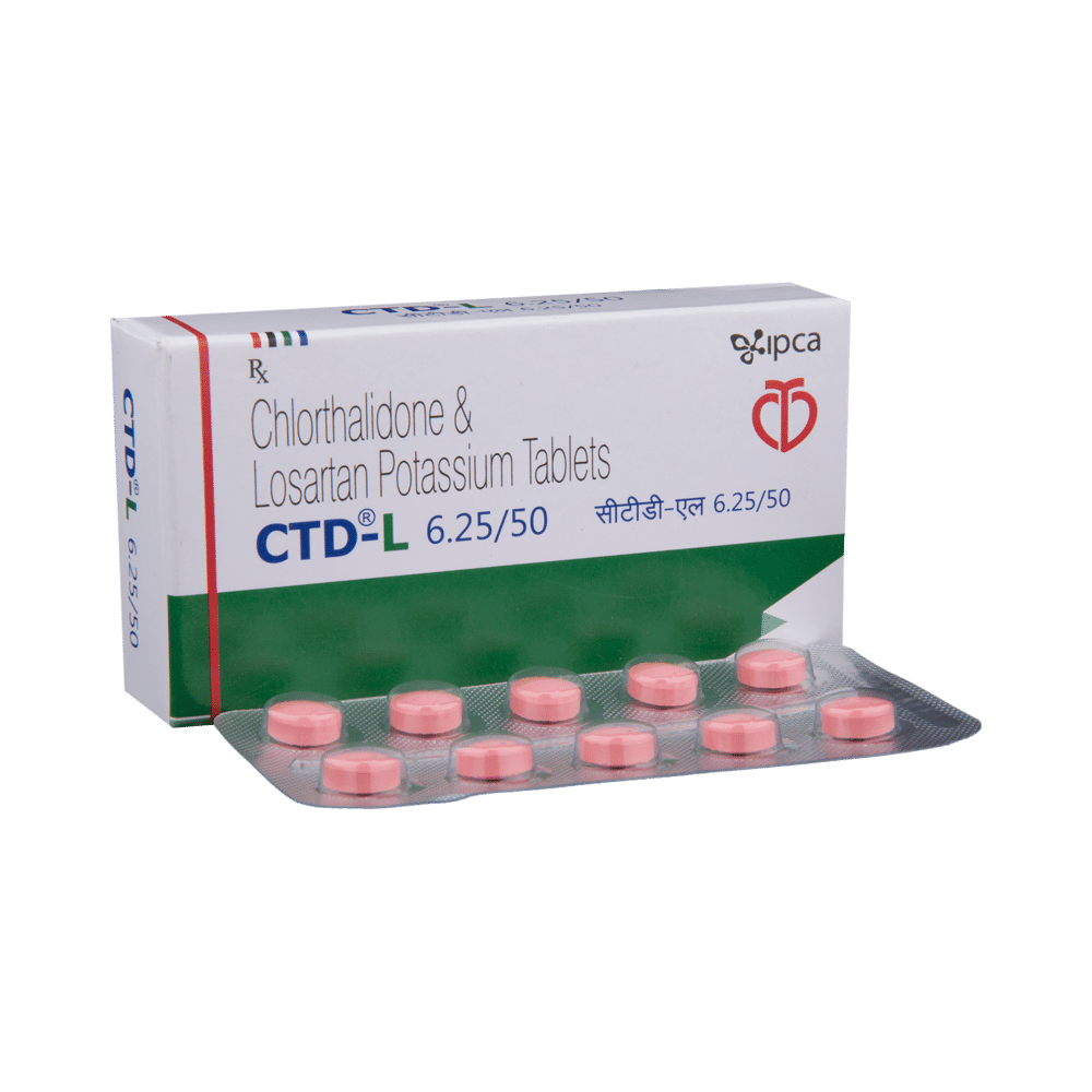 CTD-L 6.25/50 Tablet