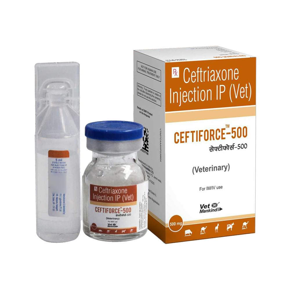 Ceftiforce 500 Injection