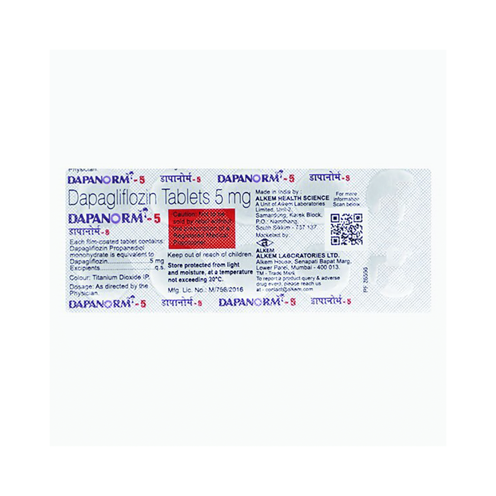 Dapanorm 5mg Tablet